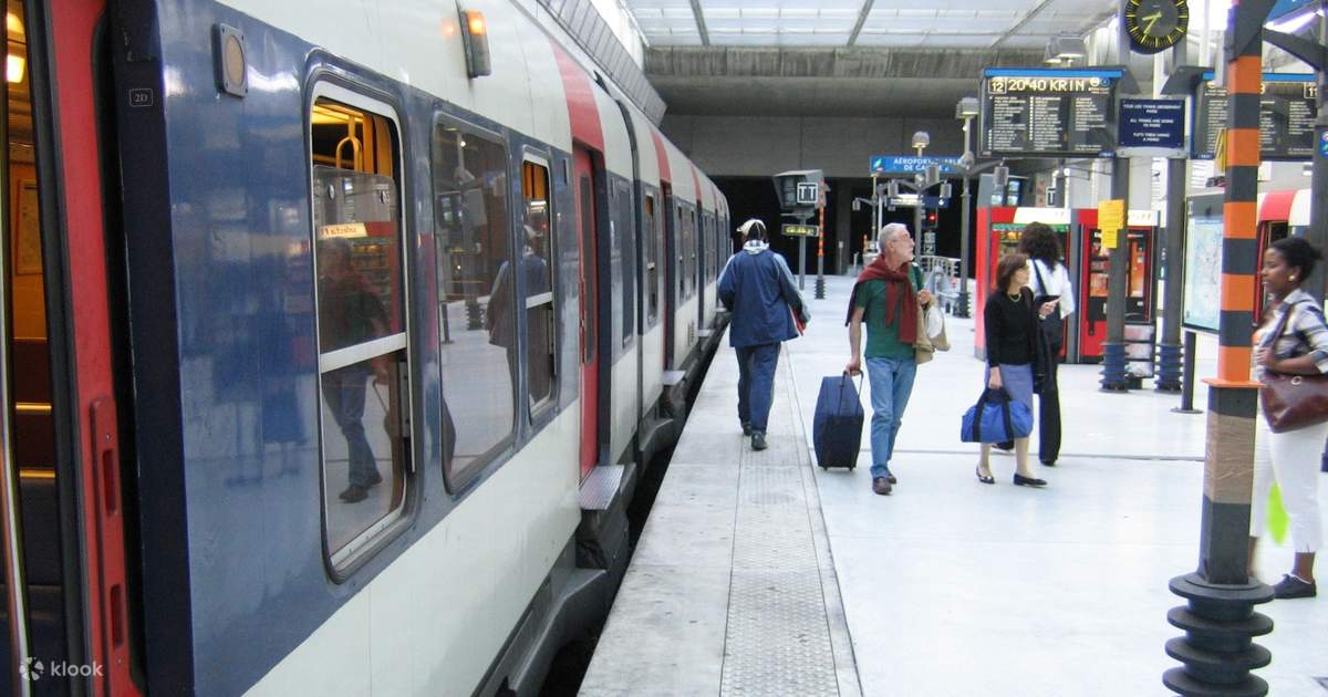 RER Train Ticket from Paris to Versailles or Disneyland Paris Klook United Kingdom